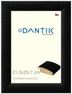 DANTIK frame 21 × 29,7, LEDVINKA black glass clear - Photo Frame
