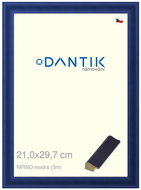 DANTIK frame 21 × 29,7, NPINO blue glass clear - Photo Frame