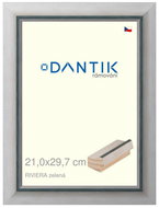 DANTIK frame 21 × 29,7, RIVIERA green glass clear - Photo Frame