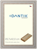 DANTIK frame 29,7 × 42, TOULON white large plexi clear - Photo Frame