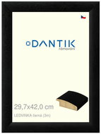 DANTIK frame 29,7 × 42, LEDVINKA black plexi clear - Photo Frame