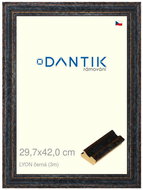 DANTIK frame 29,7 × 42, LYON black plexi clear - Photo Frame