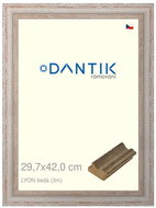 DANTIK frame 29,7 × 42, LYON grey plexi clear - Photo Frame