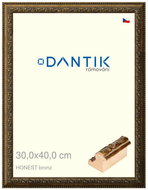 DANTIK frame 30 × 40, HONEST small high bronze plexi clear - Photo Frame