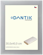 DANTIK frame 30 × 40, LEDVINKA white plexi clear - Photo Frame