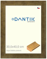 DANTIK frame 30 × 40, Saya Sabbia sand plexi clear - Photo Frame