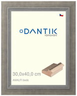DANTIK frame 30 × 40, AMALFI grey plexi clear - Photo Frame