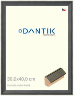 DANTIK frame 30 × 40, INCLINATA colouri grey plexi clear - Photo Frame
