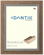 DANTIK frame 30 × 40, AMALFI ochre plexi clear - Photo Frame