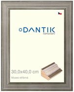 DANTIK frame 30 × 40, Museo silver plexi clear - Photo Frame