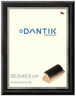 DANTIK frame 30 × 40, ANIVERSA black AG plexi clear - Photo Frame