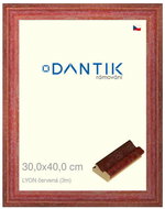 DANTIK frame 30 × 40, LYON red plexi clear - Photo Frame