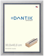 DANTIK frame 30 × 40, RIVIERA blue plexi clear - Photo Frame