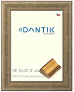 DANTIK frame 30 × 40, WING small gold patina plexi clear - Photo Frame