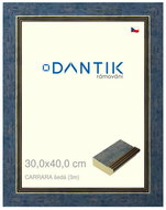 DANTIK frame 30 × 40, CARRARA grey plexi clear - Photo Frame