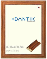DANTIK frame 30 × 40, LYON brown plexi clear - Photo Frame