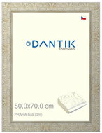 DANTIK frame 50 × 70, PRAGUE White plexi clear - Photo Frame