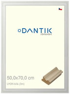 DANTIK frame 50 × 70, LYON White plexi clear - Photo Frame