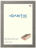 DANTIK frame 50 × 70, AMALFI grey plexi clear - Photo Frame