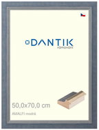 DANTIK frame 50 × 70, AMALFI blue plexi clear - Photo Frame