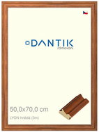 DANTIK frame 50 × 70, LYON brown plexi clear - Photo Frame