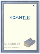 DANTIK frame 50 × 70, CHURCH small blue plexi clear - Photo Frame