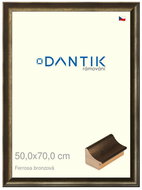DANTIK frame 50 × 70, Ferrosa bronze plexi clear - Photo Frame