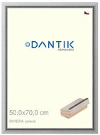 DANTIK frame 50 × 70, RIVIERA green plexi clear - Photo Frame