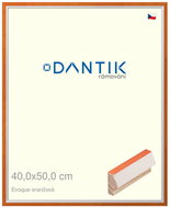 DANTIK frame 40 × 50, EVOQUE orange plexi clear - Photo Frame