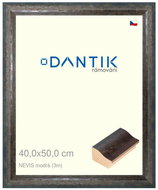 DANTIK frame 40 × 50, NEVIS blue plexi clear - Photo Frame
