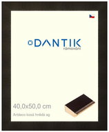 DANTIK frame 40 × 50, Artdeco brown AG plexi clear - Photo Frame