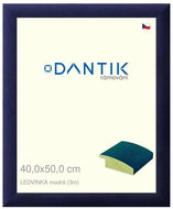DANTIK frame 40 × 50, LEDVINKA blue plexi clear - Photo Frame