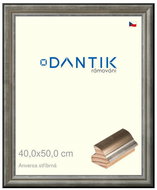 DANTIK frame 40 × 50, ANIVERSA silver plexi clear - Photo Frame