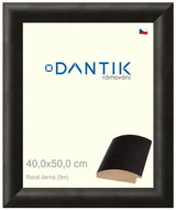DANTIK frame 40 × 50, Rene black plexi clear - Photo Frame
