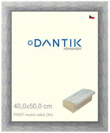 DANTIK frame 40 × 50, PAINT blue large plexi clear - Photo Frame