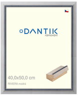 DANTIK frame 40 × 50, RIVIERA blue plexi clear - Photo Frame