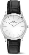 Daniel Wellington PATHFINDER 39 BLACK - CROC FROST - WHITE Silver DW00100980 - Watch