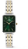 Daniel Wellington Quadro 20×26.5 – link Two Tone Emerald Gold Silver DW00101013 - Watch