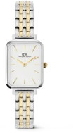 Daniel Wellington Quadro 20×26.5 – link Two Tone White Gold Silver DW00101014 - Watch