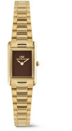 Daniel Wellington Bound Mini 17×25.9 3-Link Amber Gold DW00101020 - Watch