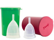 Yuuki 2pack Menstruační kalíšky, vel. 1 + 2, Soft - Menstruační kalíšek