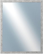 DANTIK Mirror in frame 40 × 50 cm DUNE silver - Mirror