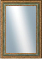 DANTIK Mirror in frame 50 × 70 cm HRAD green - Mirror