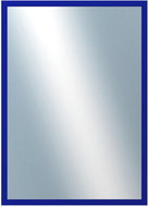 DANTIK Mirror in frame 50 × 70 cm PERLA blue glossy high - Mirror