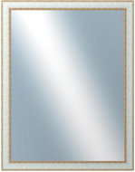 DANTIK Zrcadlo v rámu 70 × 90 cm METAL bílozlaté - Mirror