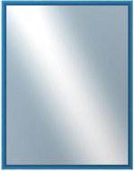 DANTIK Zrcadlo v rámu 70 × 90 cm BOX modré mořené - Mirror