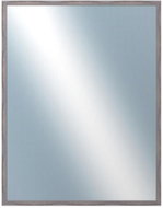 DANTIK Zrcadlo v rámu 70 × 90 cm KASSETTE tmavěšedé - Mirror
