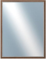 DANTIK Zrcadlo v rámu 70 × 90 cm TAIGA hnědé - Mirror