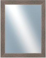 DANTIK Mirror in frame 70 × 90 cm TOMAS grey large - Mirror