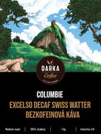 Columbie Excelso Decaf Swiss Watter - Decaffeinated Coffee, 400g - Coffee